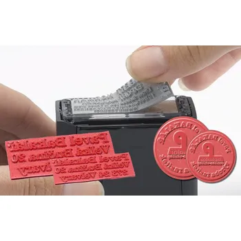 Razítko štoček/gumička průměr 30 mm