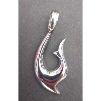 Přívěsek 3D háček - ocelový přívěsek