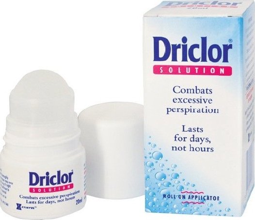 Driclor solution roll-on 20 ml