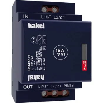 Přepěťová ochrana HAKEL 30500 HSAF16 IT SPD typ 3 s VF filtrem DC RP 0,2kč/ks
