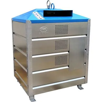 Popelnice Kovové kontejnery spodní výsyp 1,5 m3 - papír