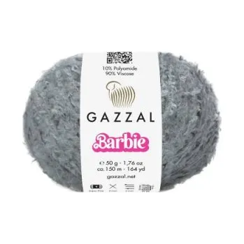 Příze Gazzal Příze Barbie 10702 šedá