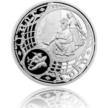 2015 - Stříbrná uncová medaile Staroměstský orloj - Ryby