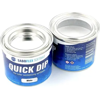 Návnadové aroma Barva na nástrahy SABOFLEX Quick Dip - White