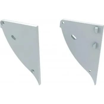 LED lišta LEDLabs ALU záslepka pro LUMINES CONVA LED profil bílý pravý s otvorem