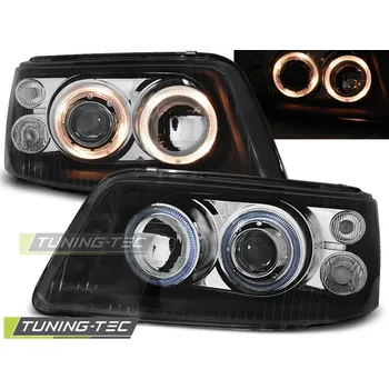 Přední světlomet SVĚTLOMETY ANGEL EYES černý pro VW T5 04.03-08.09