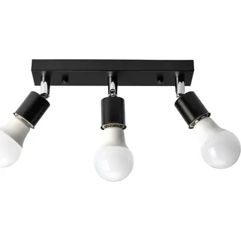 Toolight - Stropní svítidlo 3xE27 APP699-3C, černá, OSW-05333