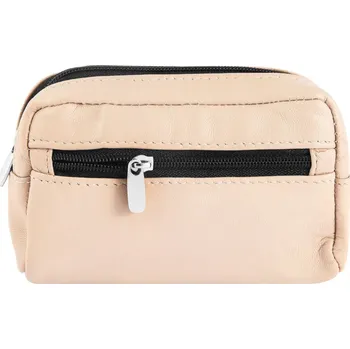 Pouzdro na klíče z pravé kůže Excellanc béžová