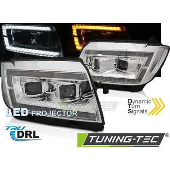 Přední světlomet LED SVĚTLOMETY TUBE LIGHT CHROME DRL SEQ pro VW CRAFTER II 2017-
