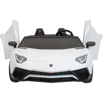 Dětské elektrovozidlo KidVolt Lamborghini Aventador SV XXL | bílá