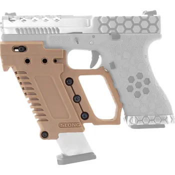 Sportovní střelba SLONG Airsoft Kit G-Kriss XI pro G série a Hi-Capa - hnědý