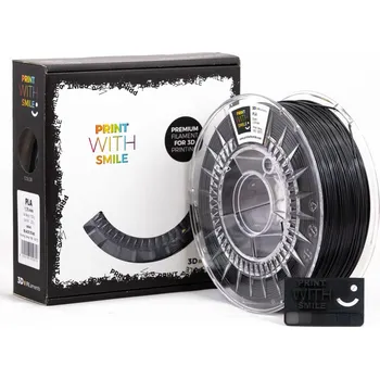 Filament Print With Smile PWS PLA - BLACK STAR - 1 kg