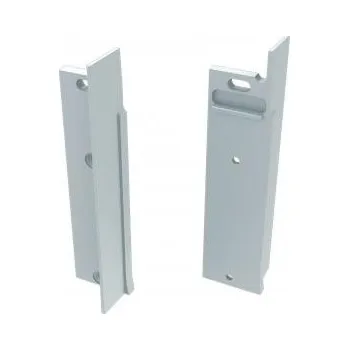 LED lišta LEDLabs ALU záslepka pro profil LUMINES FLARO LED, bílá, pravá, pro vestavbu s otvorem