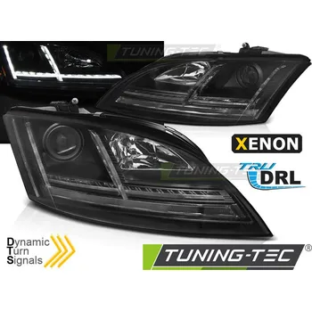 Přední světlomet XENON SVĚTLOMETY LED DRL BLACK SEQ pro AUDI TT 06-10 8J