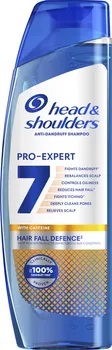 Šampon Head & Shoulders Pro-Expert 7 Hair Fall Defense šampon proti lupům a vypadávání vlasů s kofeinem 250 ml