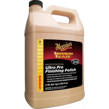 Meguiar's Ultra Pro Finishing Polish - špičková profesionální finišovací leštěnka pro maximální lesk, s nízkým obsahem super-mikroabraziv, 3,79 l M21001 + Prodloužená lhůta na vrácení zboží do 40 dnů