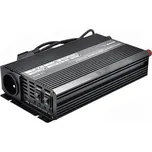 Měnič napětí Carspa UPS600-12 12V/230V 600W s nabíječkou 12V/10A a funkcí UPS
