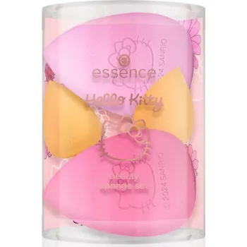 essence Hello Kitty multifunkční houbička na make-up maxi 2 ks + make-up houbička mini 2 ks