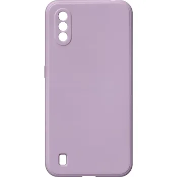 Pouzdro na mobilní telefon CVK Kryt levandulový na Samsung Galaxy A01 / A015 2020