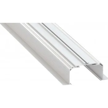 LED lišta LEDLabs Profil LUMINES typ Largo M3 bílý lak. 1m