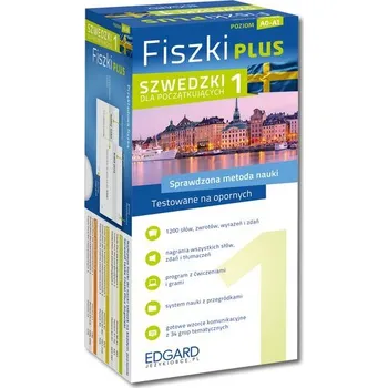 Szwedzki. Fiszki PLUS dla początkujących 1. Fiszki Plus - Filip Wisnander