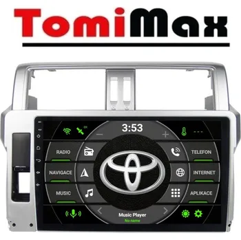 Autorádio TomiMax Toyota Land Cruiser Android 14 autorádio s WIFI, GPS, USB, BT HW výbava: QLED 4 Core 2GB+32GB LOW - pouze displej A,C - Model auta: Toyota Land Cruiser 2014-2017, Velikost obrazovky: Dotyková obrazovka: 10,1"