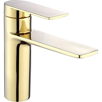 Vodovodní baterie Rea Storm - Umyvadlová baterie, Zlatá, REA-B9981
