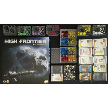 Příslušenství k deskovým hrám Inserty HERMAN High Frontier 4 + 6. hráč (INS05)