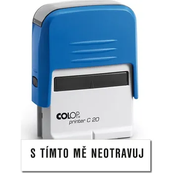 Colop | S tímto mě neotravuj - Barva tisku Bez barvy - suchý