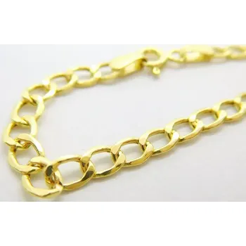 Náramek Klenoty Budín PANCER zlatá 215 mm