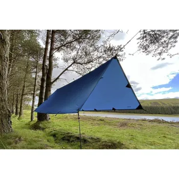 Bivak DD Hammocks - Bivakovací plachta 3x2,9m, RECYKLOVATELNÁ - Modrozelená