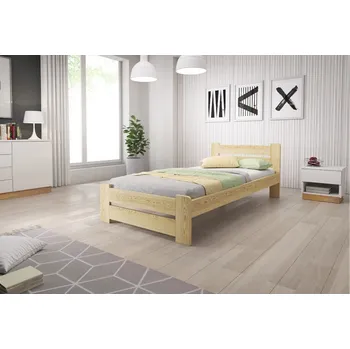 Postel Postel Mikuš 3 - jednolůžko 90x200, Odstín: Borovice přírodní