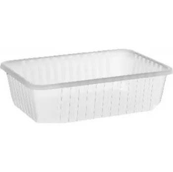 Jednorázové nádobí Vanička hranatá průhledná 750ml-50ks