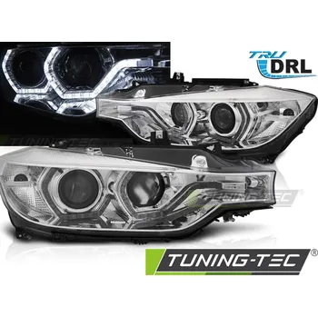 Přední světlomet SVĚTLOMETY ANGEL EYES LED DRL CHROME pro BMW F30/F31 LCI 15-18