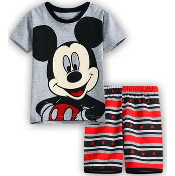 Disney Dětská letní pyžama s pohádkovými motivy Varianta: Mickey Mouse, Věk: 6T