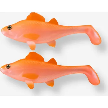 Umělá nástraha CAPERLAN Měkká nástraha typu shad Perch 170 oranžová ORANŽOVÁ