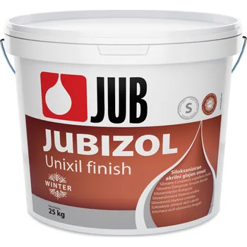 Omítka JUB JUBIZOL Unixil finish WINTER S siloxanová akrylátová hlazená omítka 25 kg 1.5 mm Bílá