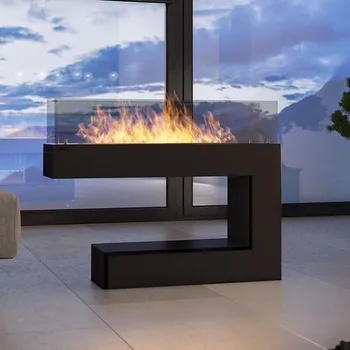 Biokrb InFire - BIO krb 110x92 cm 3kW černá