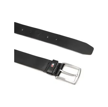 Opasek Tommy Hilfiger Pánský pásek New Denton 3.5 Belt AM0AM08360 Černá 85