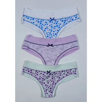 Dámská móda DÁMSKÉ BRAZILKY LOVELYGIRL 6636D L Mix