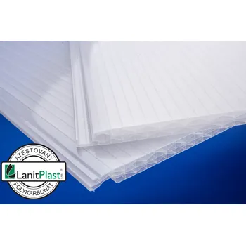 Průsvitná krytina LANIT PLAST, s.r.o. polykarbonátová deska MARLON CLICKLOC 0,5 x 3 m opál LG4154