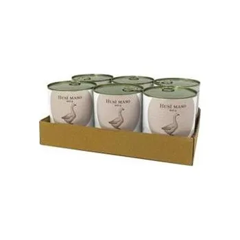 Krmivo pro psa BOHEMIA Husí maso ve vlastní šťávě SIX PACK 6x800g