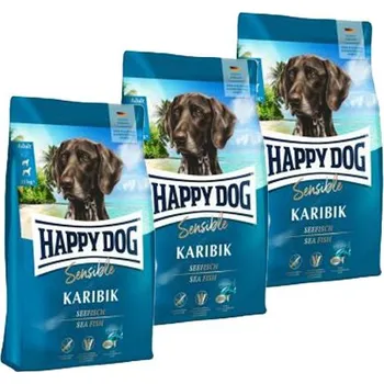 Krmivo pro psa Happy Dog Karibik 3 x 11 kg