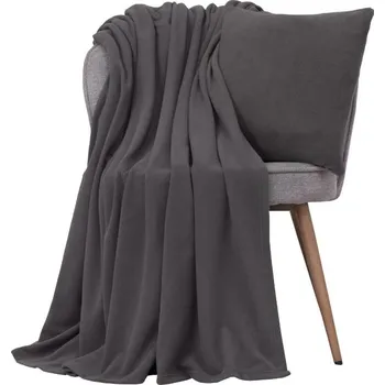 deka SCANquilt pléd BELLA tmavě šedá střední 150 x 200 cm