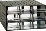 Artplast Modulová skříňka se zásuvkami, 382 x 290 x 230 mm, 9 zásuvek