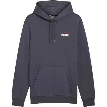 Pánská mikina Pánská mikina Puma ESSENTIALS+2 COL SMALL LOGO HOODIE XL Tmavě šedá, Bílá