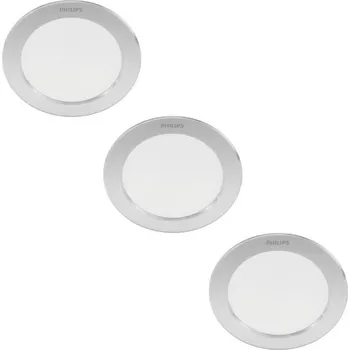Philips - SADA 3x LED Podhledové svítidlo DIAMOND LED/3,5W/230V 2700K