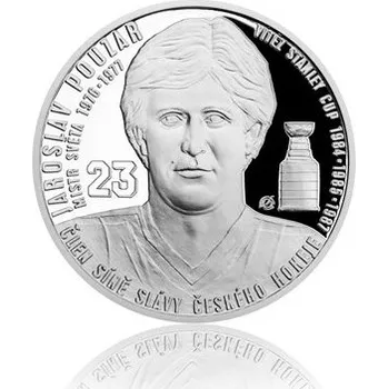 2019 - Stříbrná mince Legendy čs. hokeje 2 WST Jaroslav Pouzar