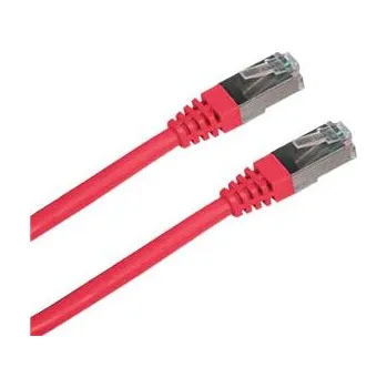 Síťový kabel OEM Patch cord FTP cat5e 1M červený 1612