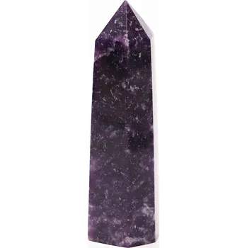 Drahý kámen Magieprirody.cz Obelisk Lepidolit špice 93 g - 8,7 cm #C350